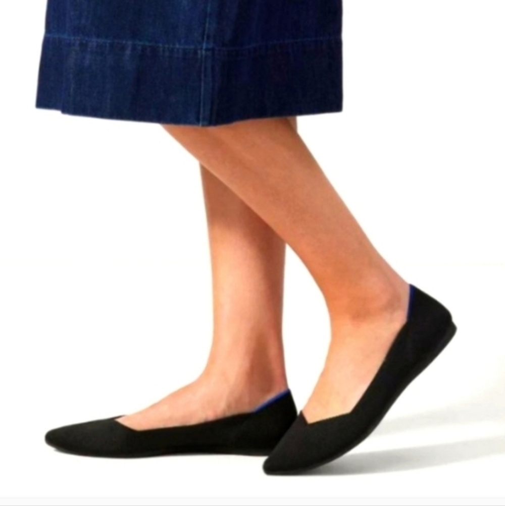 Rothy's The Point Black Flats 8